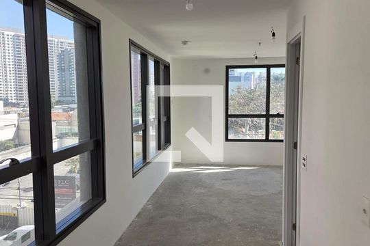 Sala/Cozinha de apartamento à venda com 1 quarto, 37m² em Butantã, São Paulo