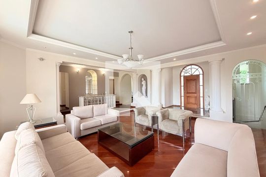 Sala de Estar de casa de condomínio à venda com 6 quartos, 483m² em Chácara Malota, Jundiaí