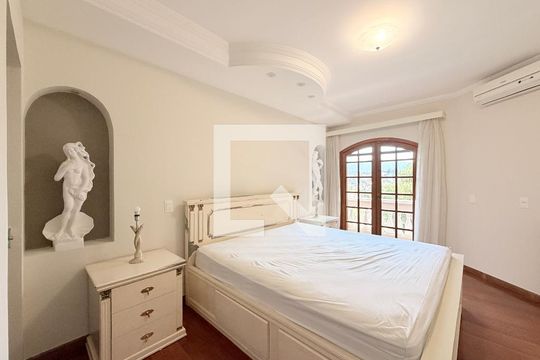 Suíte 1 de casa de condomínio à venda com 6 quartos, 483m² em Chácara Malota, Jundiaí