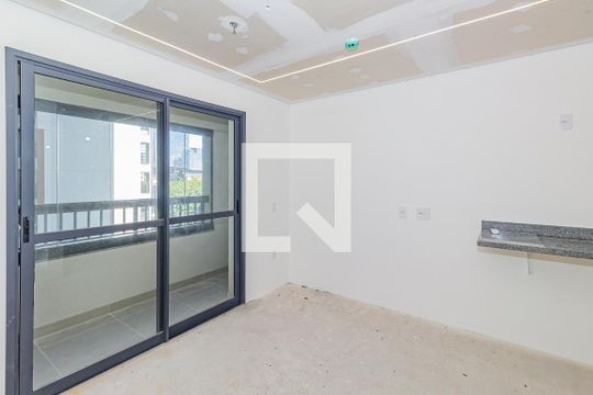 Sala/Quarto de kitnet/studio para alugar com 1 quarto, 25m² em Vila Cordeiro, São Paulo