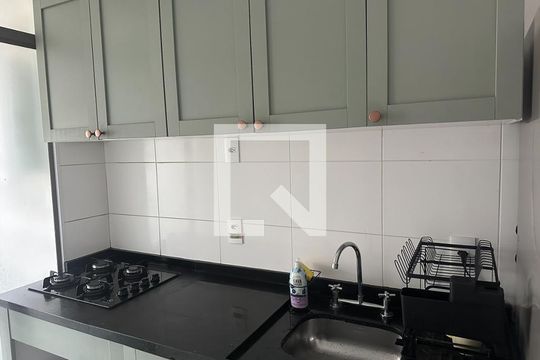 Cozinha de apartamento à venda com 1 quarto, 46m² em Ipiranga, São Paulo