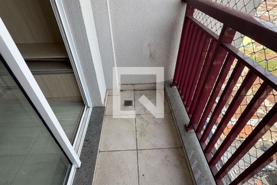 Varanda da Sala de apartamento para alugar com 2 quartos, 76m² em Castelo, Santos