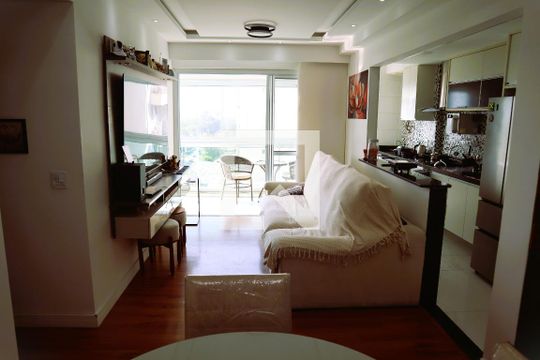 SALA de apartamento para alugar com 3 quartos, 110m² em Recreio dos Bandeirantes, Rio de Janeiro