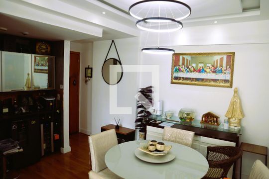 SALA de apartamento para alugar com 3 quartos, 110m² em Recreio dos Bandeirantes, Rio de Janeiro