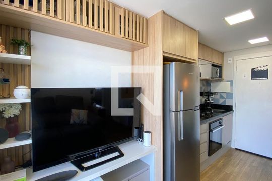 Sala/Cozinha de apartamento à venda com 2 quartos, 39m² em Vila Ré, São Paulo