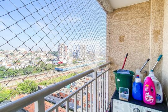 Varanda/area de serviço  de apartamento à venda com 2 quartos, 39m² em Vila Ré, São Paulo