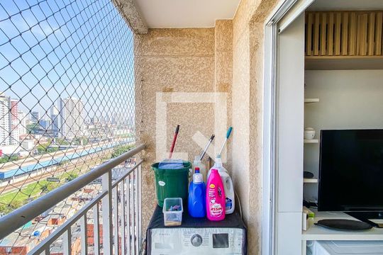 Varanda/area de serviço  de apartamento à venda com 2 quartos, 39m² em Vila Ré, São Paulo