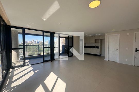 Sala de apartamento para alugar com 2 quartos, 112m² em Alphaville Comercial, Barueri