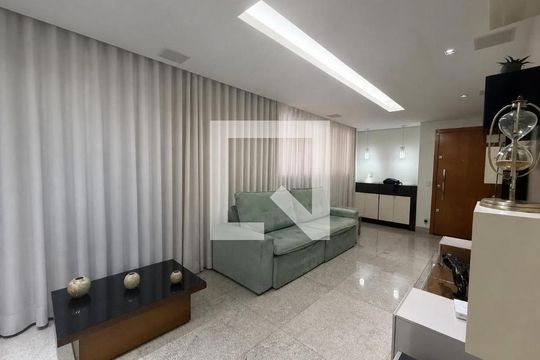 Sala de apartamento à venda com 3 quartos, 234m² em Dona Clara, Belo Horizonte