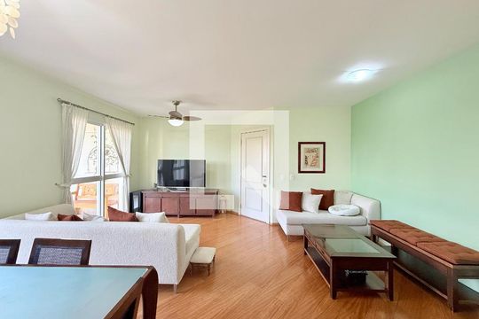 Sala de apartamento à venda com 4 quartos, 120m² em Vila Cruzeiro, São Paulo