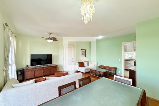 Sala de apartamento à venda com 4 quartos, 120m² em Vila Cruzeiro, São Paulo