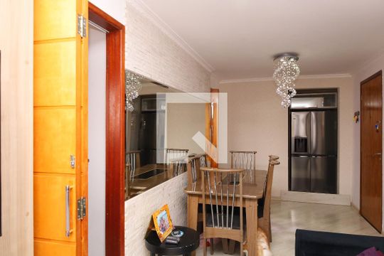 Sala de apartamento à venda com 3 quartos, 55m² em Vila Santa Cruz (zona Leste), São Paulo