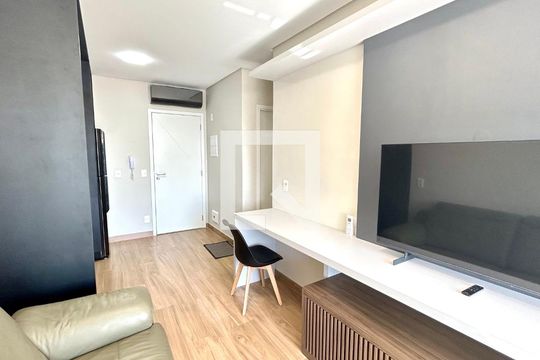 Sala de apartamento para alugar com 1 quarto, 39m² em Macedo, Guarulhos