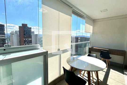 Varanda da Sala de apartamento para alugar com 1 quarto, 39m² em Macedo, Guarulhos