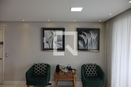 Sala  de apartamento para alugar com 3 quartos, 96m² em Vila Augusta, Guarulhos