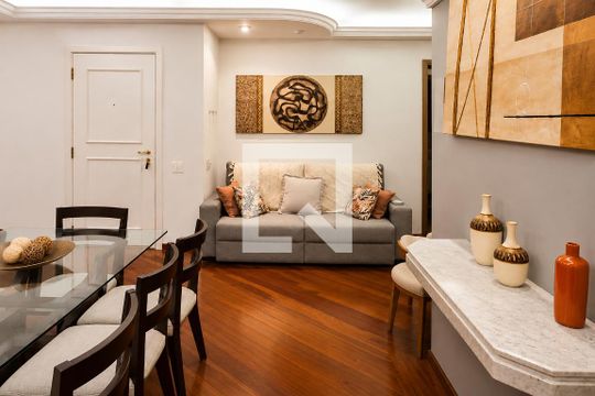 Sala de apartamento à venda com 4 quartos, 138m² em Ipiranga, São Paulo