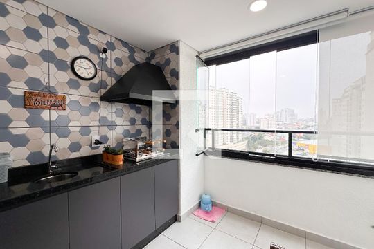 Sacada de apartamento à venda com 2 quartos, 60m² em Centro, São Bernardo do Campo