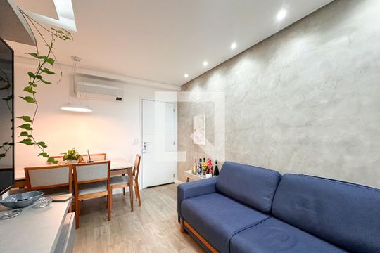 Sala de apartamento à venda com 2 quartos, 60m² em Centro, São Bernardo do Campo