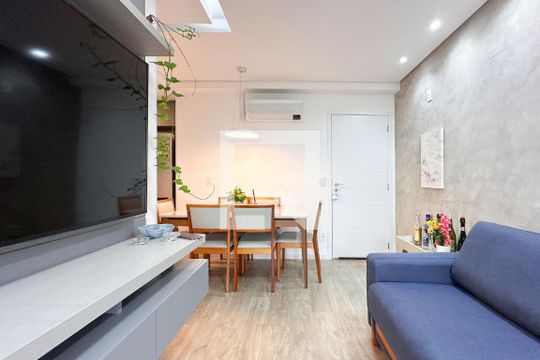 Sala de apartamento à venda com 2 quartos, 60m² em Centro, São Bernardo do Campo