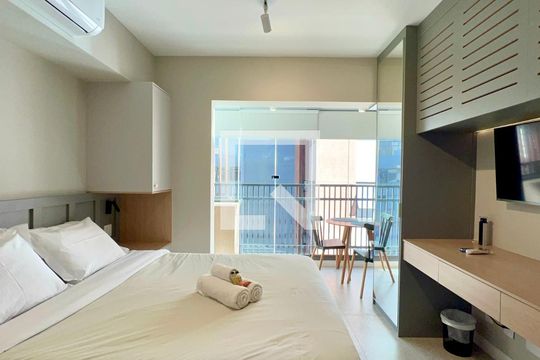 Studio de kitnet/studio para alugar com 1 quarto, 23m² em Paraíso, São Paulo