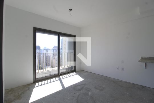 Sala/Quarto de kitnet/studio para alugar com 1 quarto, 45m² em Vila Nova Conceição, São Paulo
