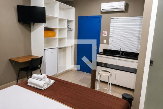 Studio de kitnet/studio para alugar com 1 quarto, 25m² em Santa Cruz, Belo Horizonte