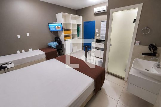 Studio de kitnet/studio para alugar com 1 quarto, 25m² em Santa Cruz, Belo Horizonte