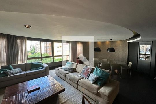 Sala de apartamento para alugar com 3 quartos, 158m² em Auxiliadora, Porto Alegre