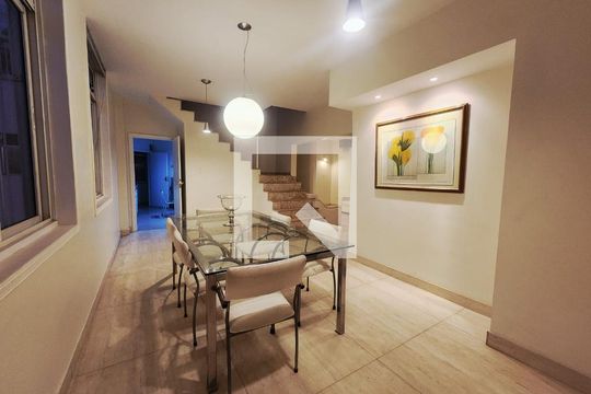 Sala de apartamento para alugar com 6 quartos, 340m² em Gutierrez, Belo Horizonte