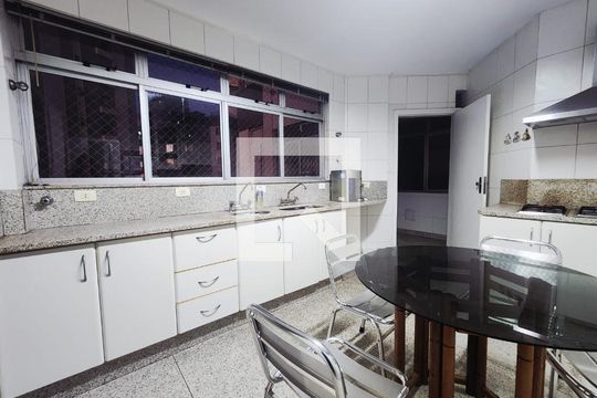 Cozinha de apartamento para alugar com 6 quartos, 340m² em Gutierrez, Belo Horizonte