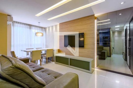 Sala de apartamento para alugar com 2 quartos, 89m² em j, Brasília