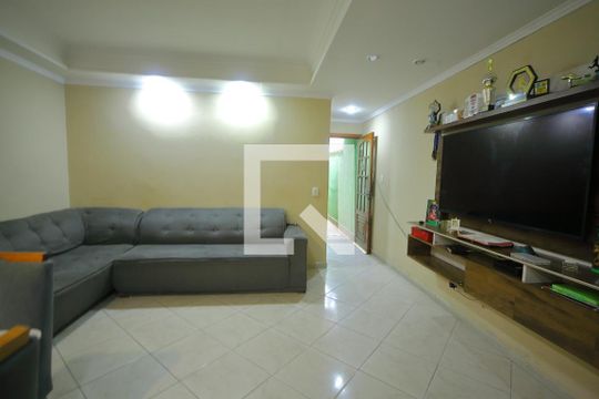 Sala de casa para alugar com 2 quartos, 125m² em Jardim Valdibia, São Bernardo do Campo