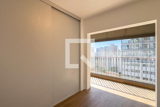 Sala de apartamento à venda com 1 quarto, 35m² em Santo Amaro, São Paulo