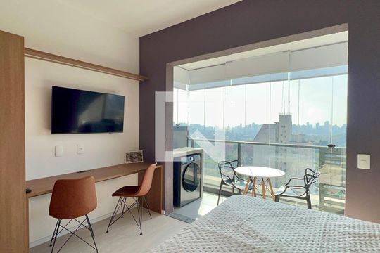 Studio de kitnet/studio para alugar com 1 quarto, 26m² em Pinheiros, São Paulo