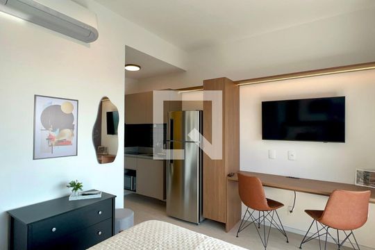 Studio de kitnet/studio para alugar com 1 quarto, 26m² em Pinheiros, São Paulo