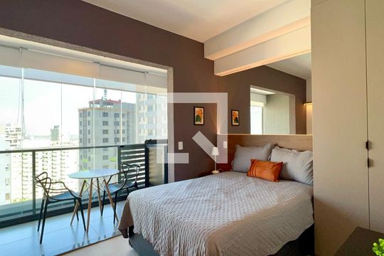 Studio de kitnet/studio para alugar com 1 quarto, 26m² em Pinheiros, São Paulo