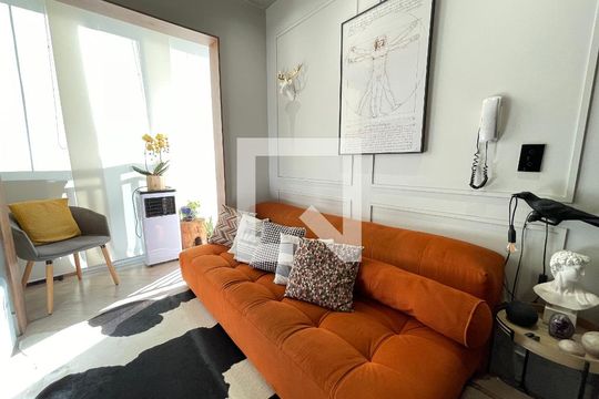 Sala de apartamento à venda com 1 quarto, 29m² em Ferreira, São Paulo