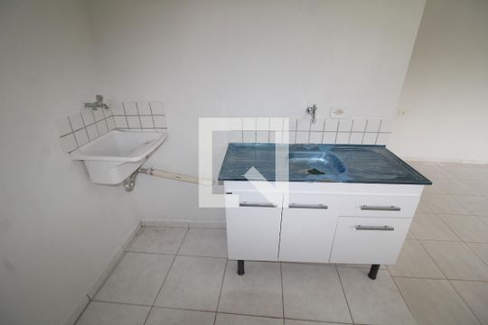 Sala / Cozinha de casa para alugar com 1 quarto, 58m² em Vila Barbosa, São Paulo