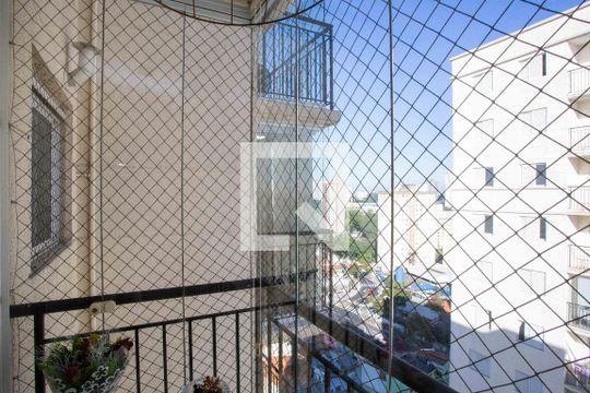 Varanda da Sala de apartamento à venda com 2 quartos, 50m² em Centro, Diadema