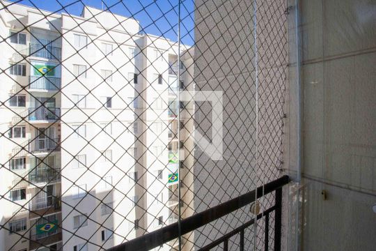 Varanda da Sala de apartamento à venda com 2 quartos, 50m² em Centro, Diadema