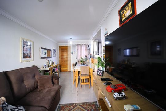 Sala de apartamento para alugar com 2 quartos, 57m² em Conjunto Habitacional Padre Jose de Anchieta, São Paulo