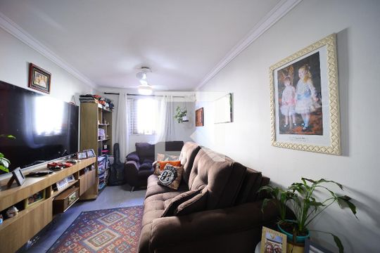 Sala de apartamento para alugar com 2 quartos, 57m² em Conjunto Habitacional Padre Jose de Anchieta, São Paulo