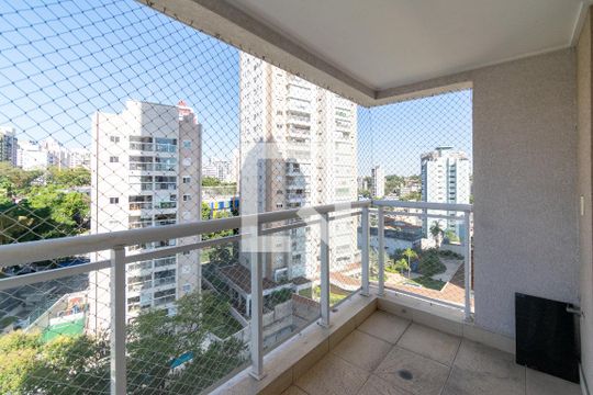 Varanda de apartamento para alugar com 2 quartos, 64m² em Vila Alexandria, São Paulo