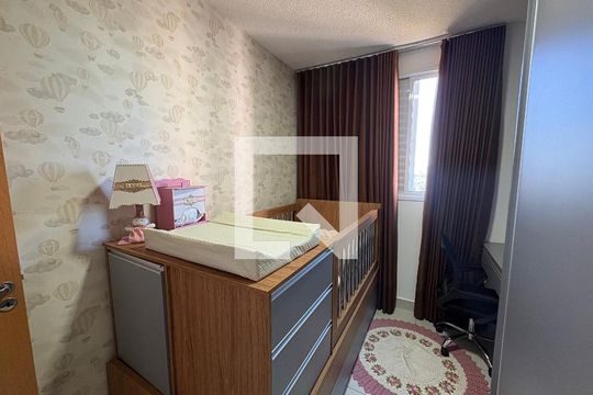 Quarto 1 de apartamento para alugar com 2 quartos, 64m² em Vila Rosa, Goiânia