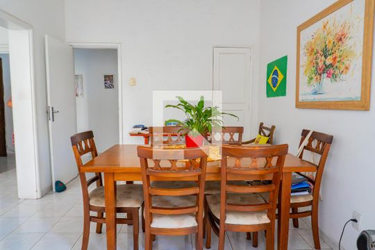 Sala de apartamento à venda com 3 quartos, 90m² em Tijuca, Rio de Janeiro