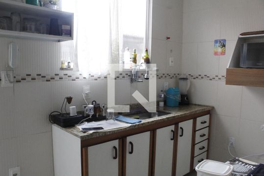 Cozinha de apartamento à venda com 2 quartos, 75m² em Taquara, Rio de Janeiro