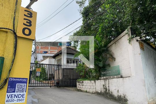 PLACA INSTALADA de apartamento à venda com 2 quartos, 75m² em Taquara, Rio de Janeiro