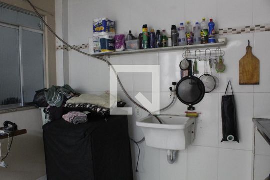 Cozinha e Área de Serviço de apartamento à venda com 2 quartos, 75m² em Taquara, Rio de Janeiro