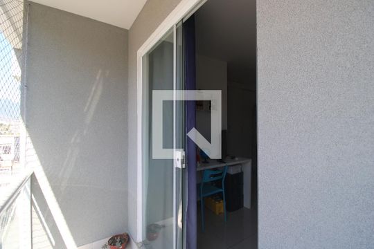 Suíte 1 - Varanda de casa de condomínio à venda com 3 quartos, 129m² em Tanque, Rio de Janeiro