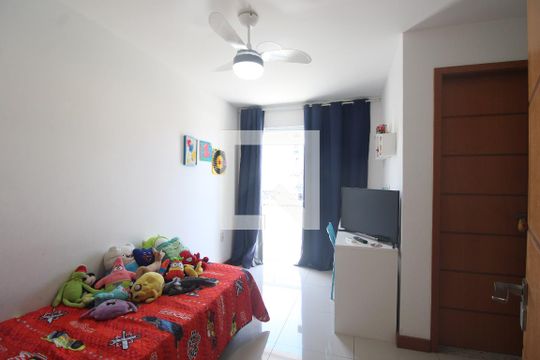 Suíte 1 de casa de condomínio à venda com 3 quartos, 129m² em Tanque, Rio de Janeiro